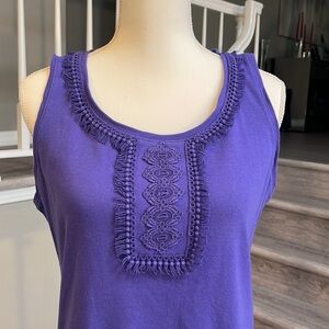 Chico's Purple Tank Top